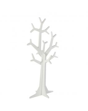 Standgarderobe Baum - Weiß